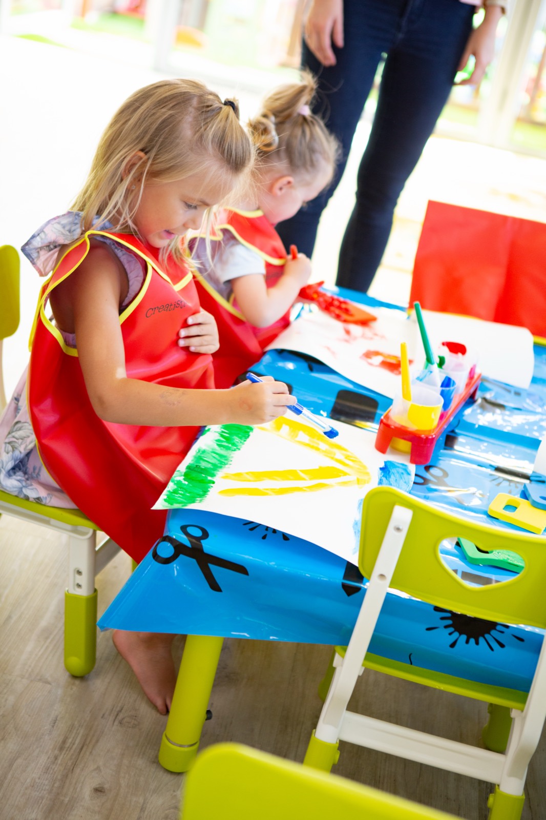Children working together on an activity