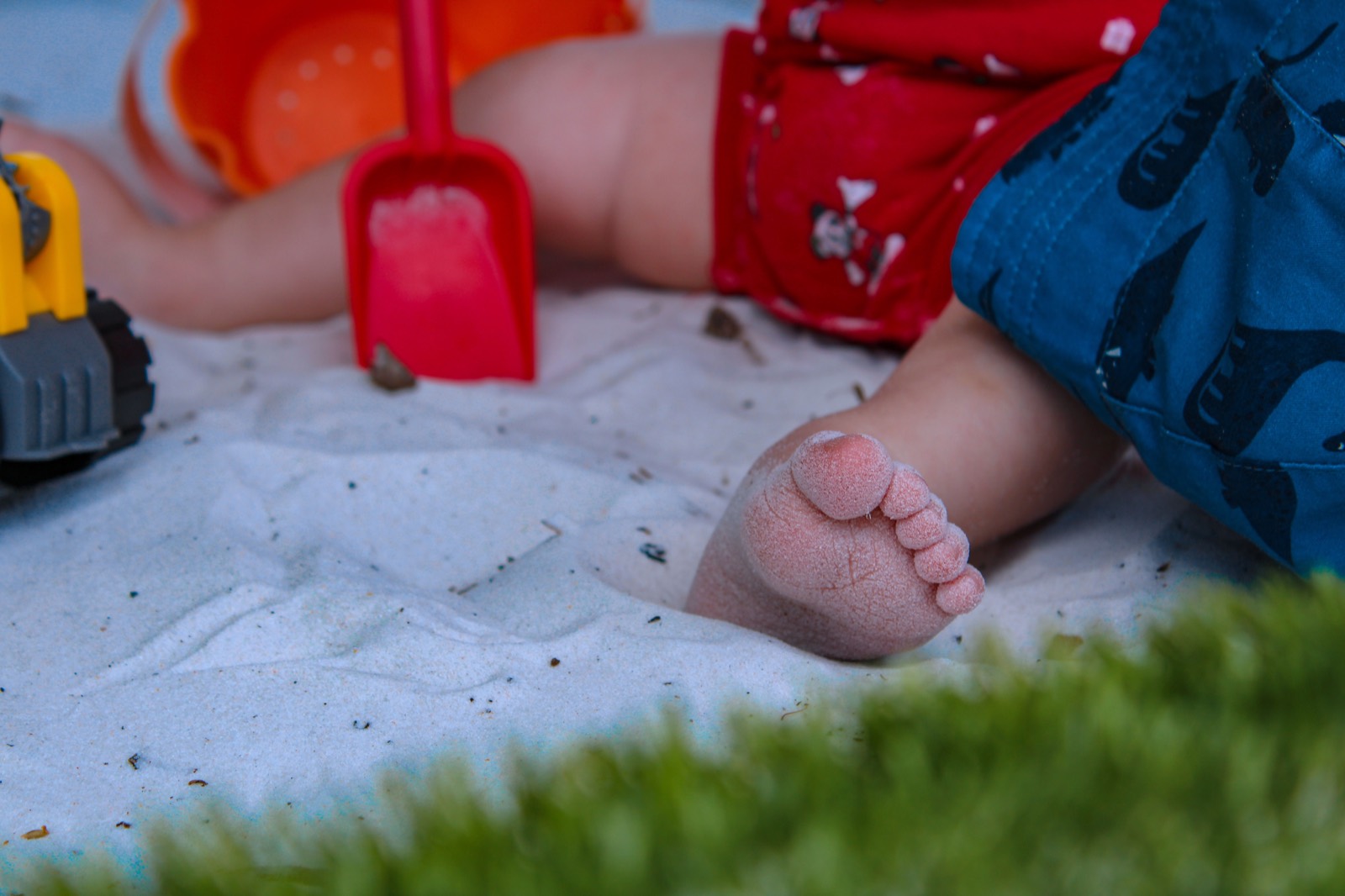 A baby room set up with soft play equipment and natural light